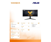 ASUS TUF Gaming VG34VQEL1A Curved - 1107349 - zdjęcie 7